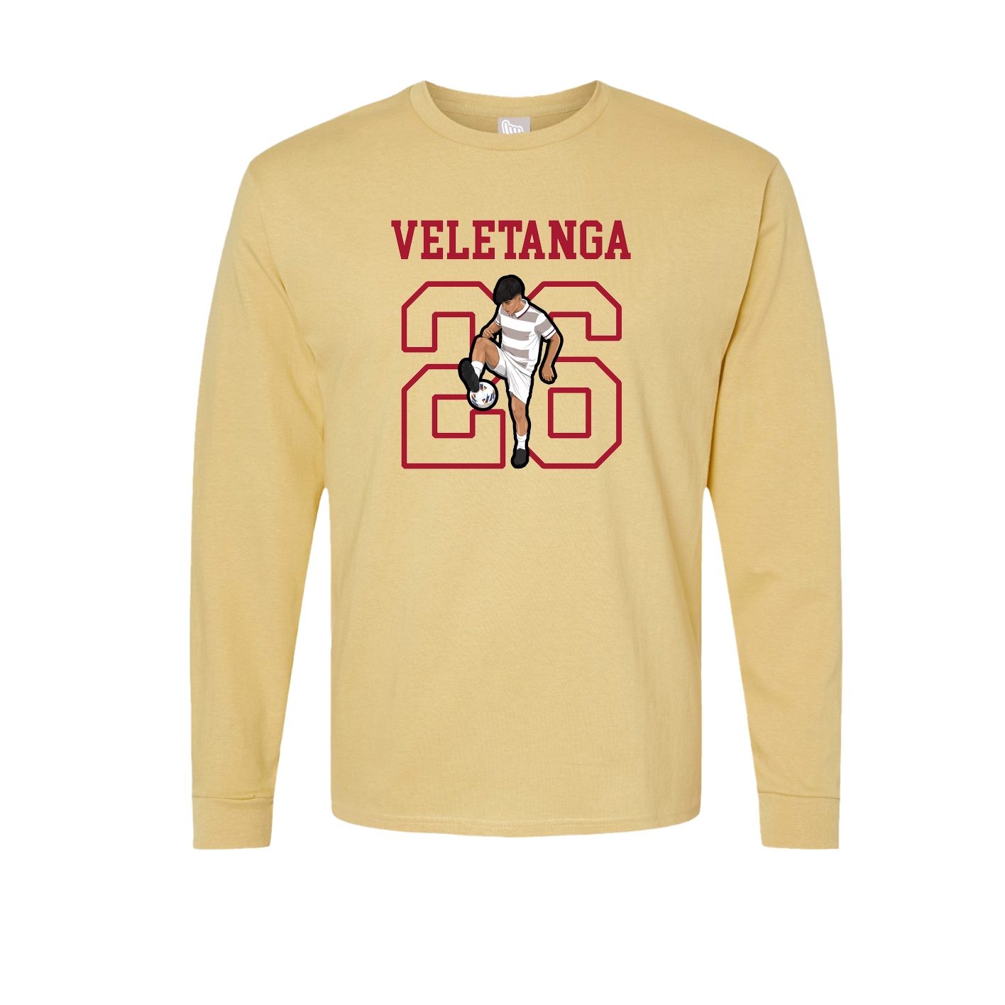 Long Sleeve Tee — Shirsey in Vegas Gold