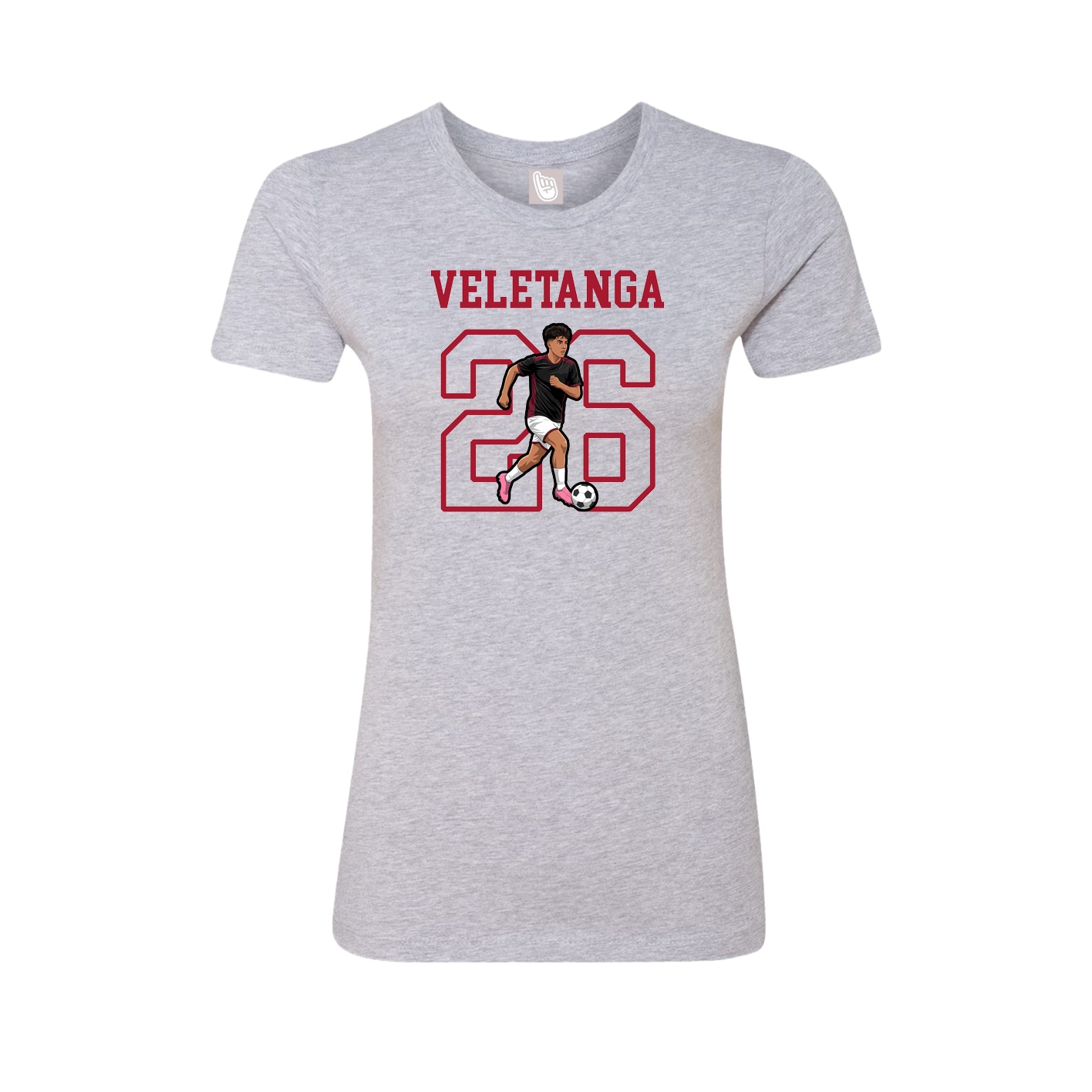 Fitted Women's Tee — Shirsey in Grey