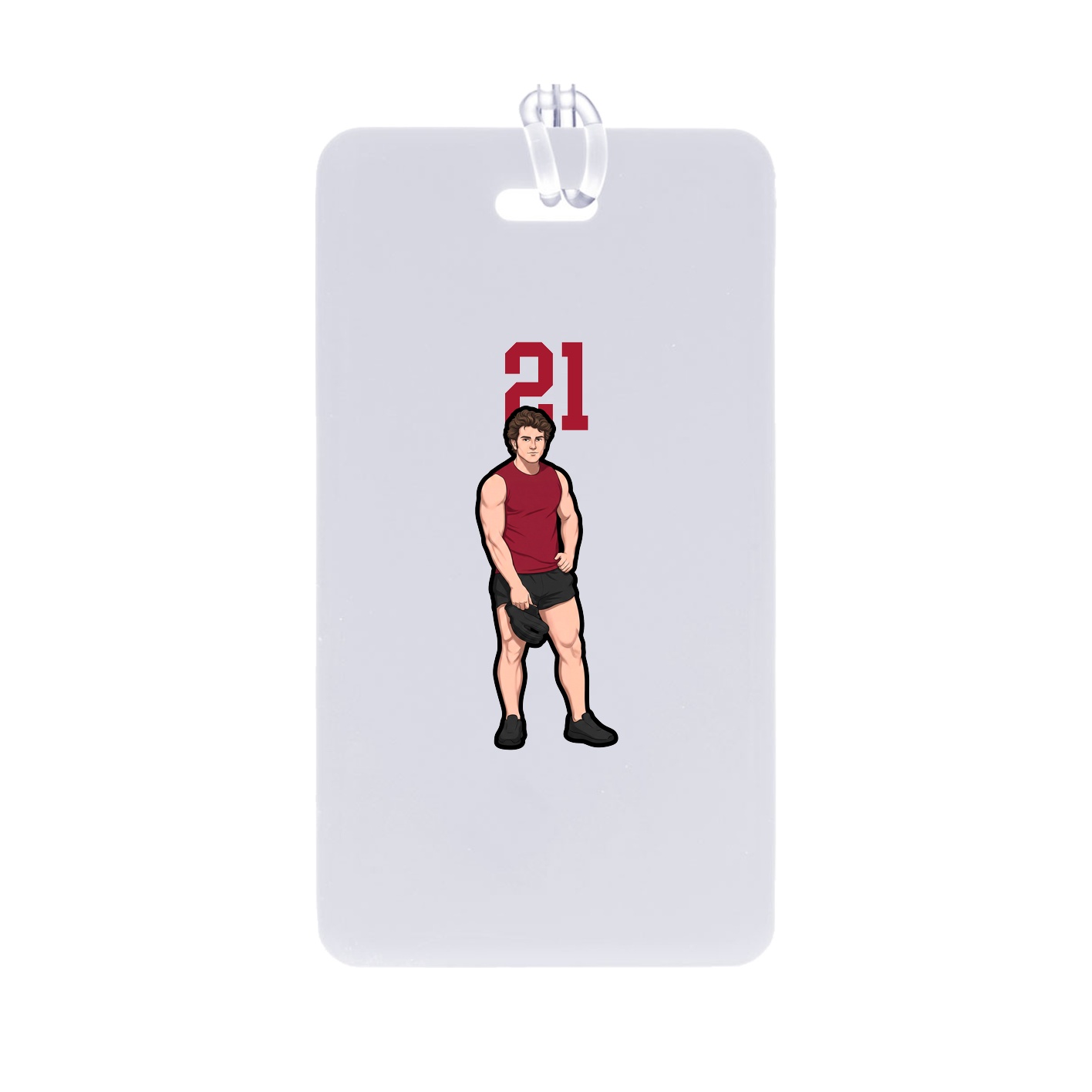 Bag Tag — Number Top in Classic