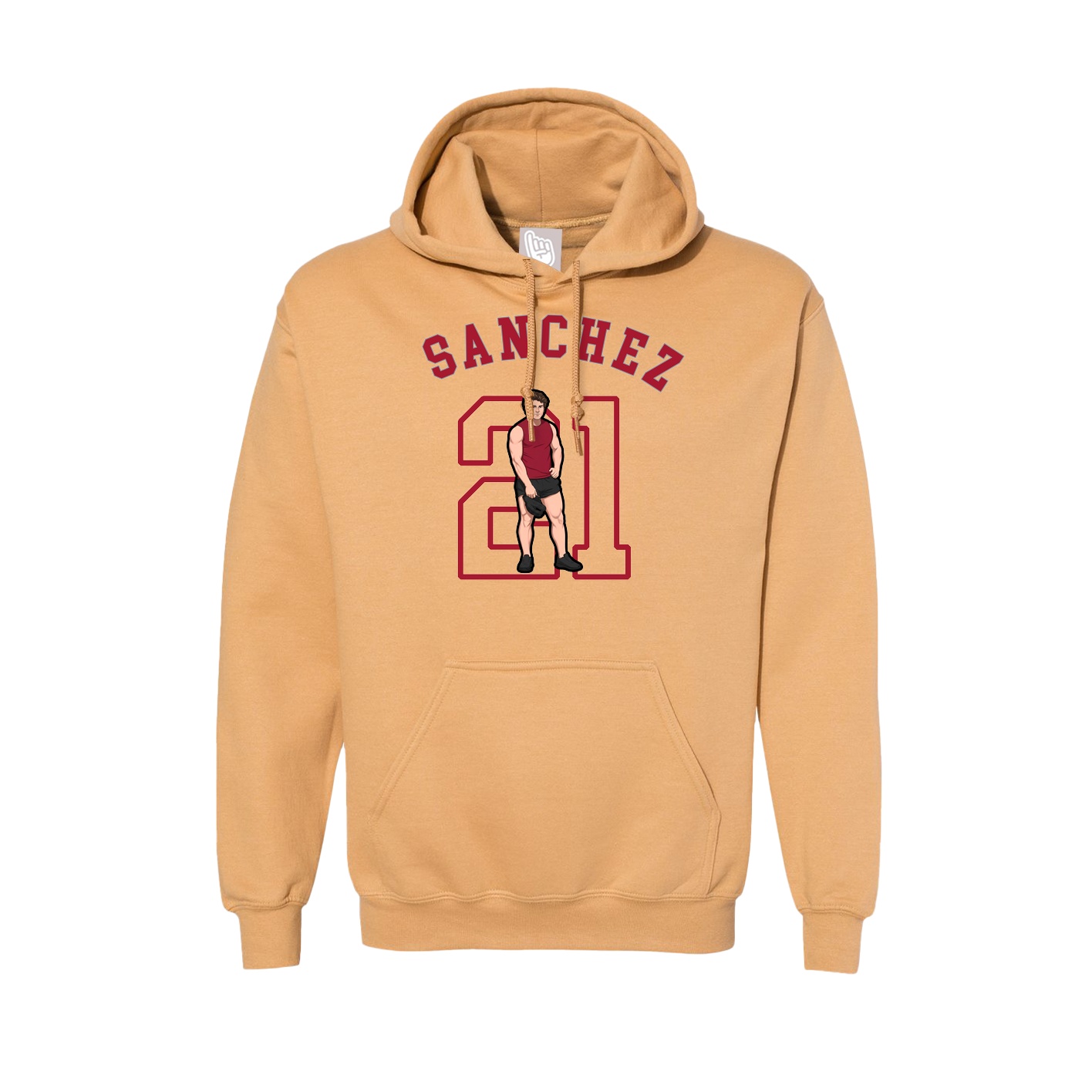 Hoodie — Shirsey Arch in Vegas Gold