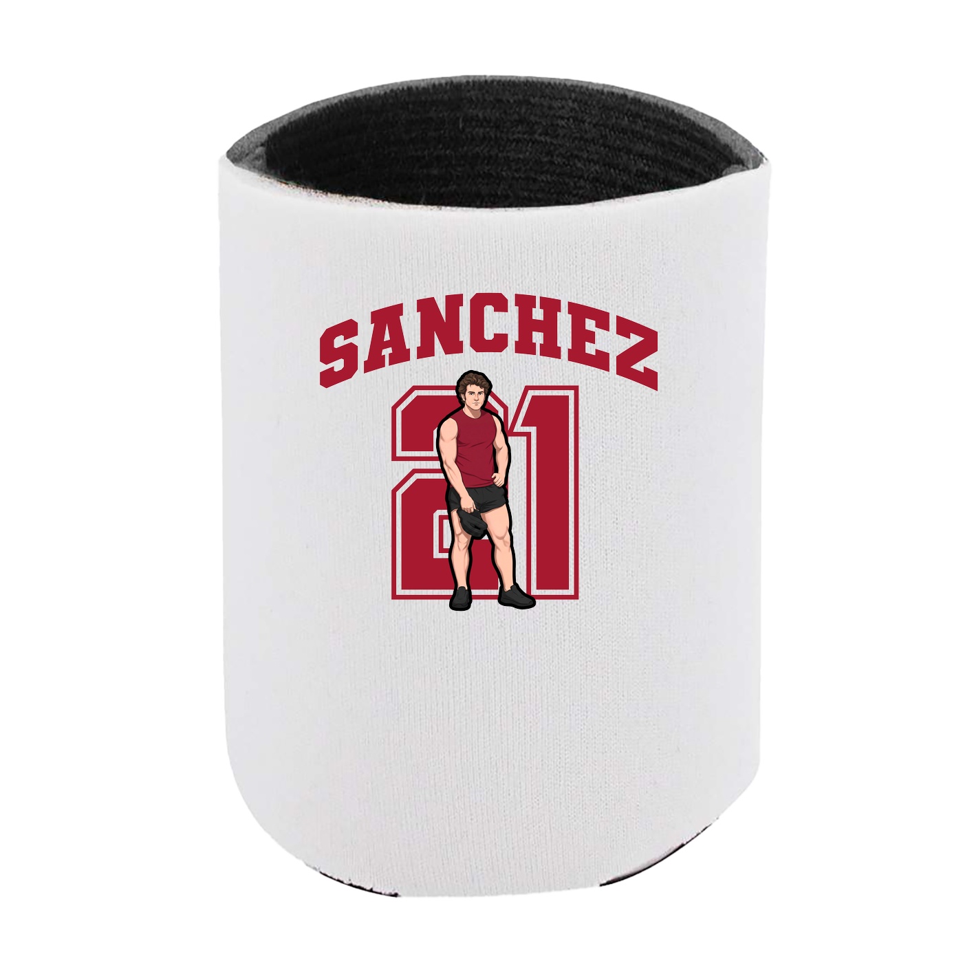 Can Holder — Number in White