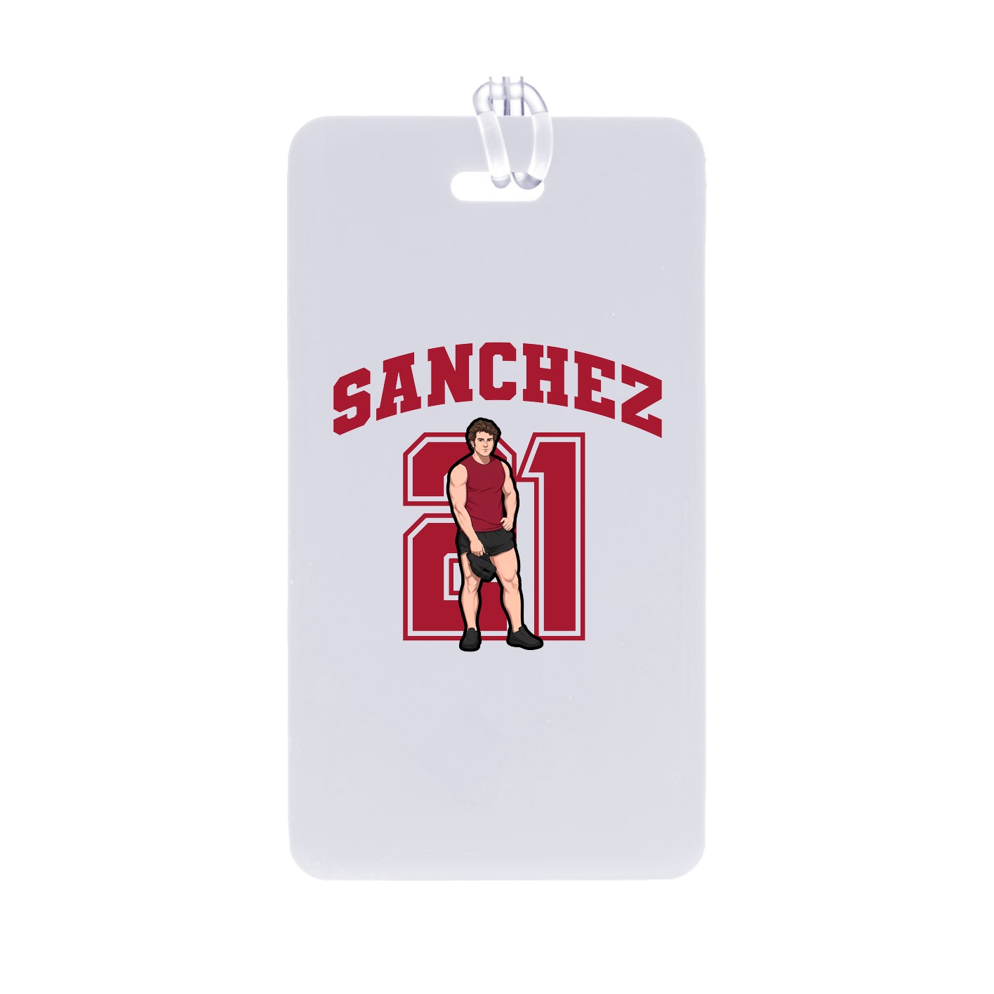 Bag Tag — Number in Classic