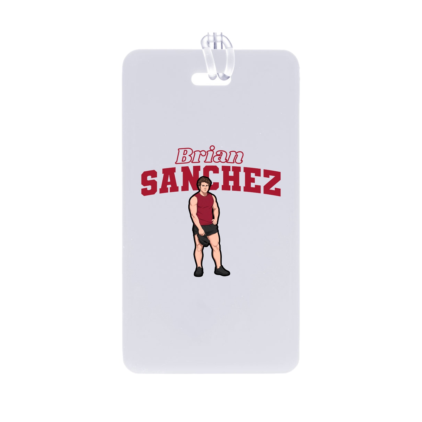 Bag Tag — Name Arch in Classic