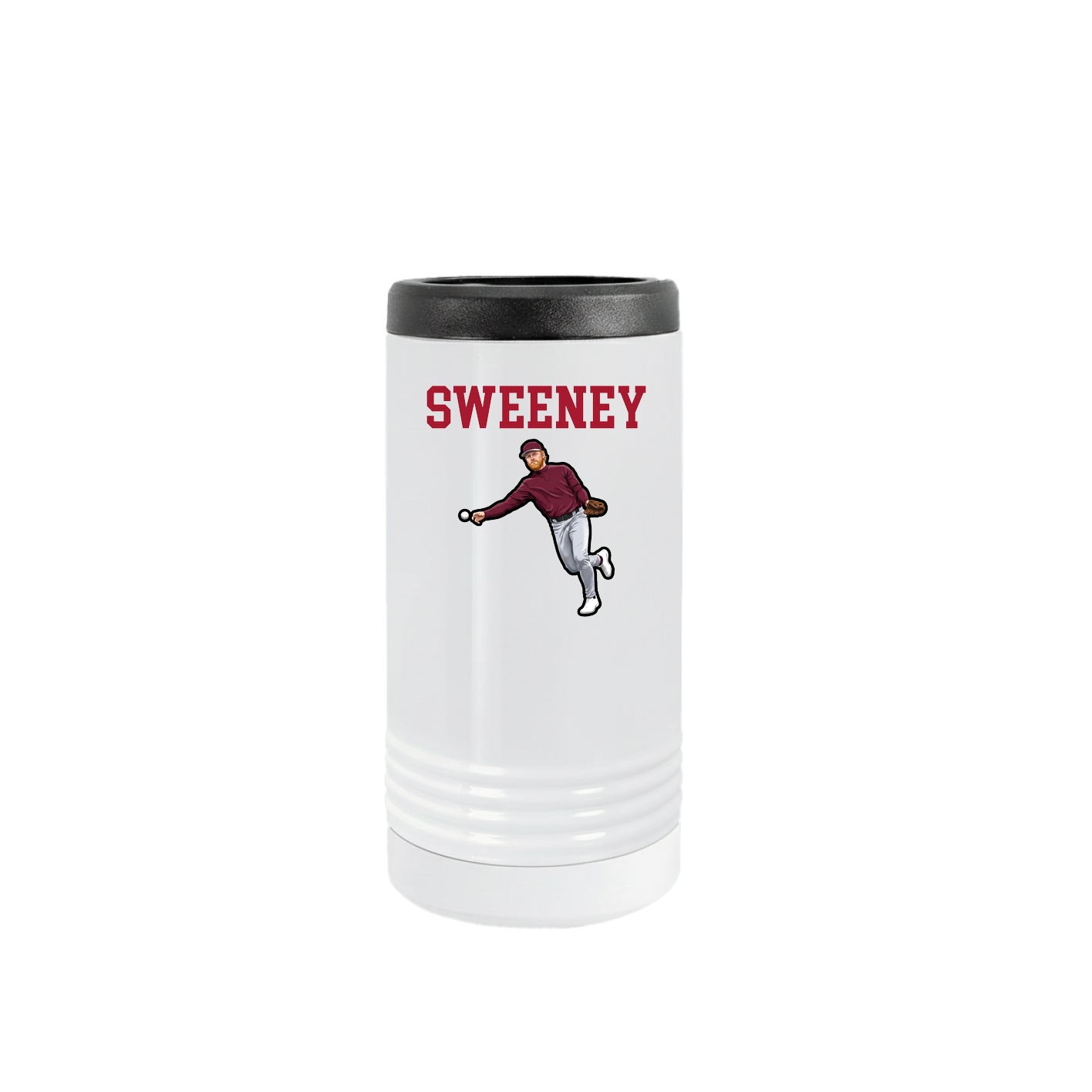 Slim Beverage Holder — Shirsey in White