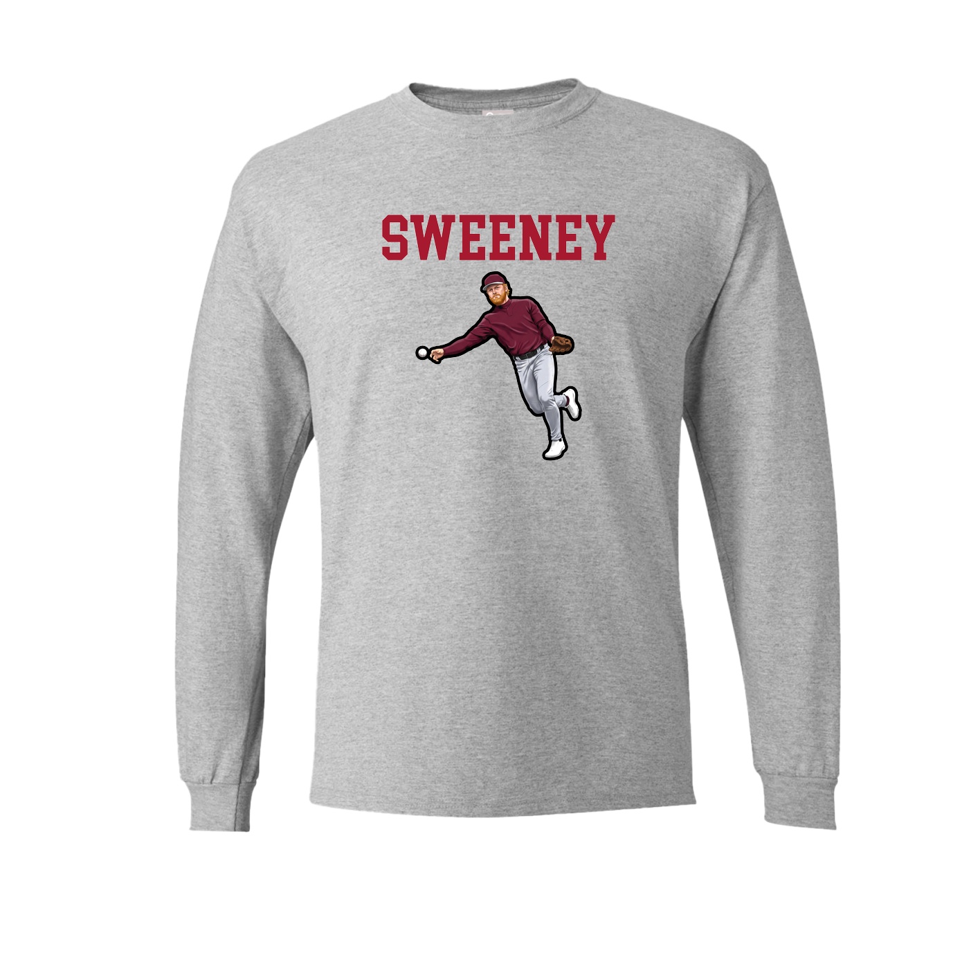Long Sleeve Tee — Shirsey in Grey