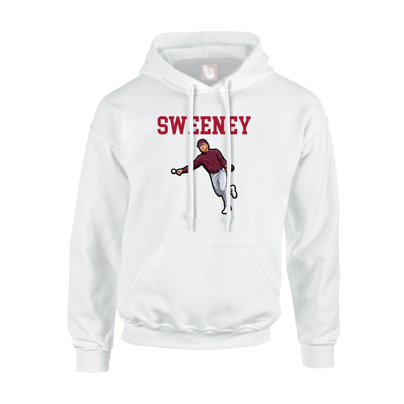 Youth Hoodie — Shirsey in White