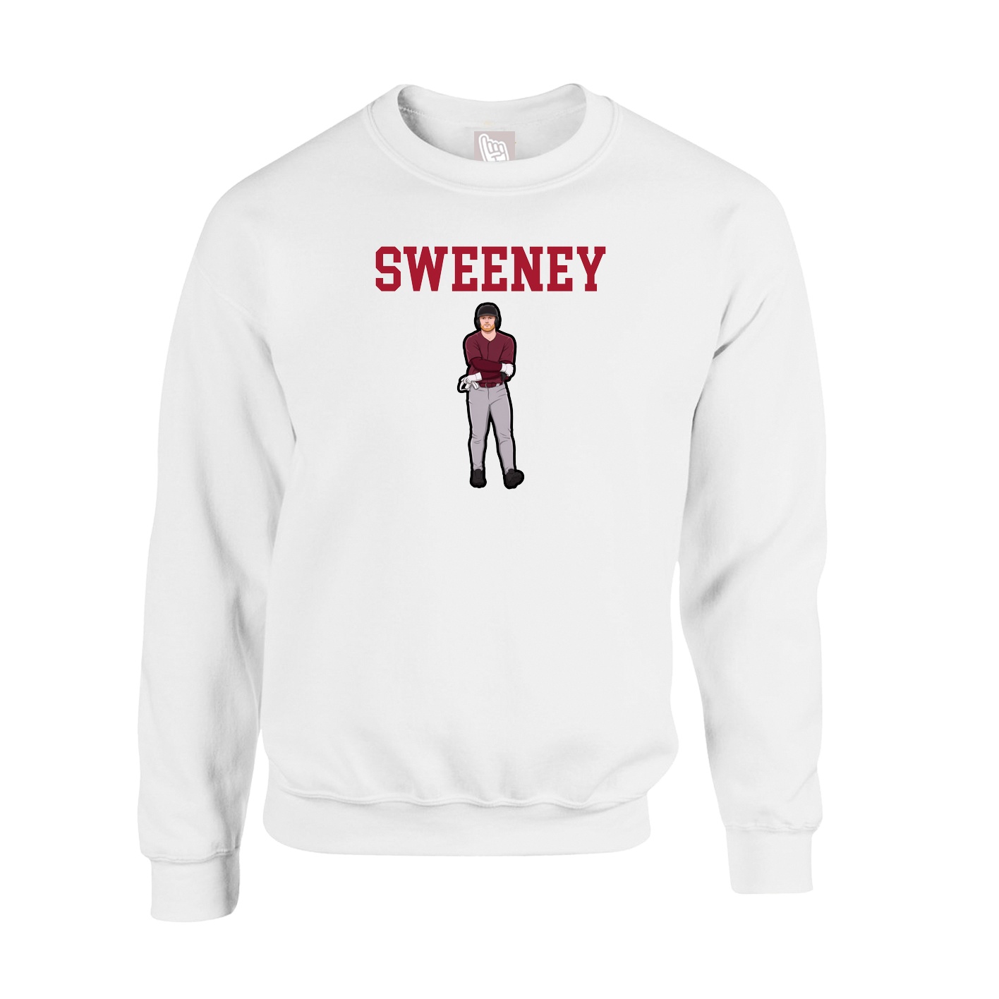 Fleece Crew — Shirsey in White