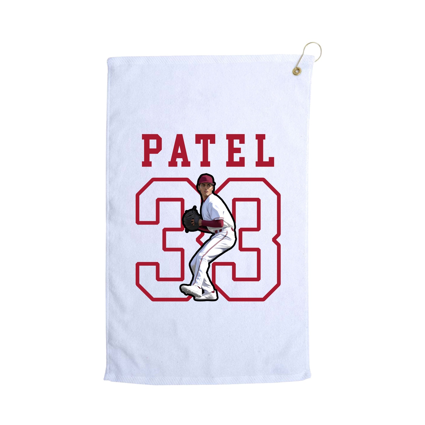 Golf Towel — Shirsey in White