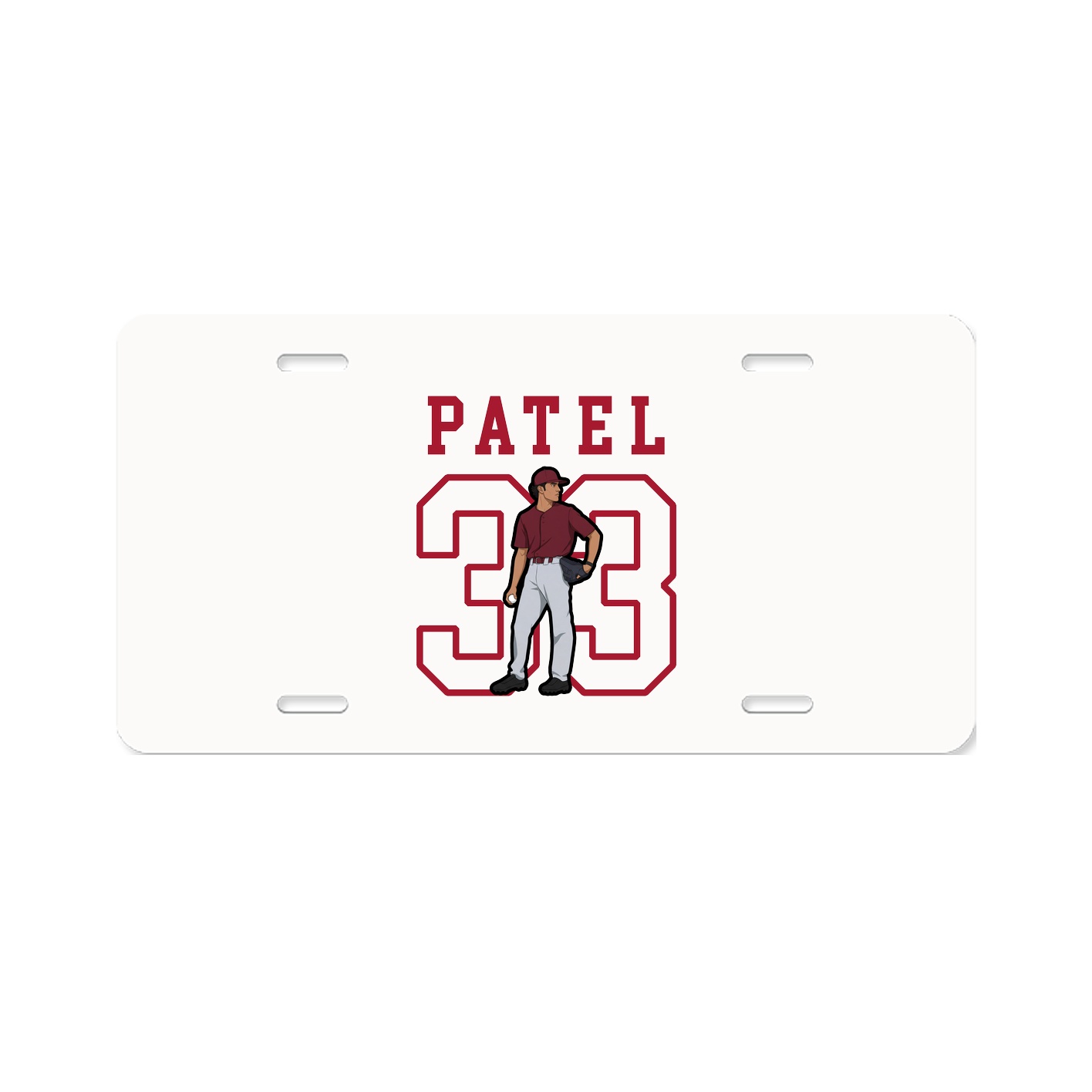 License Plate — Shirsey in Classic