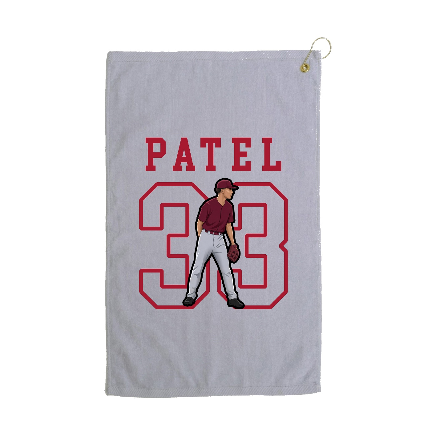 Golf Towel — Shirsey in Grey