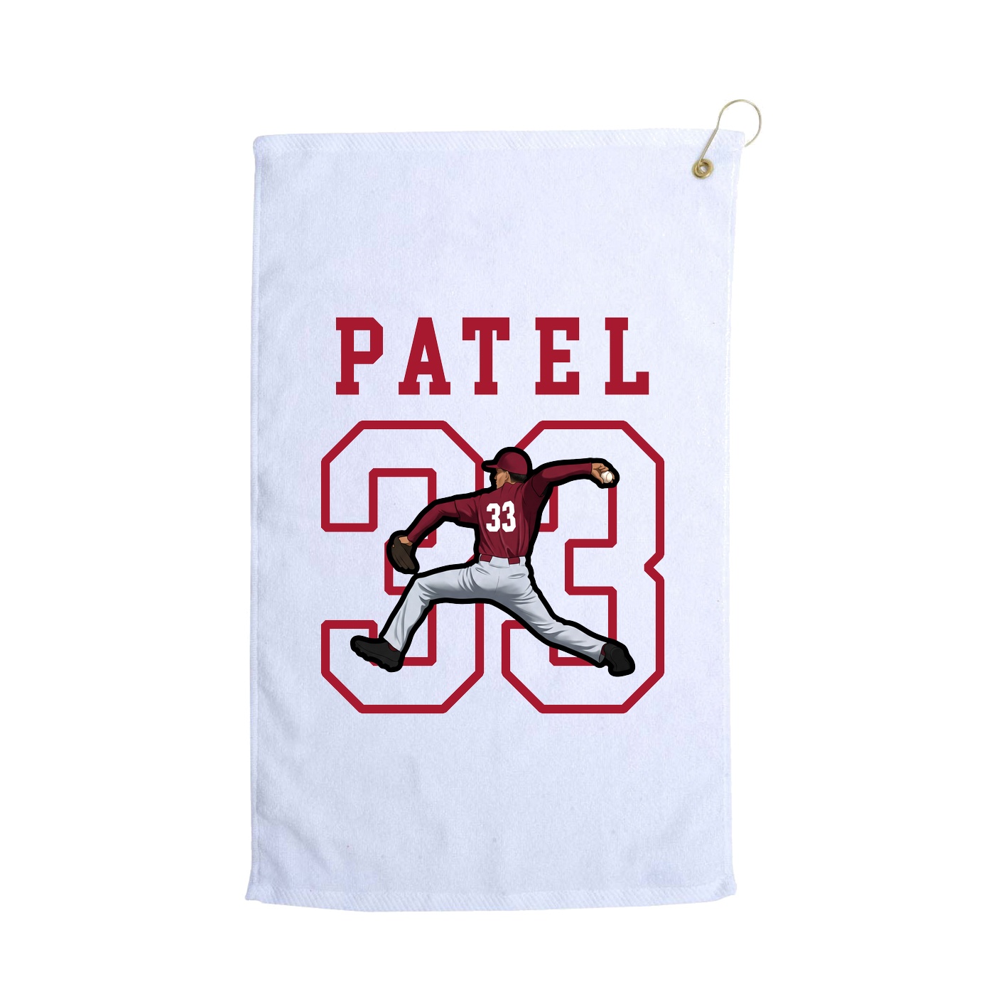 Golf Towel — Shirsey in White