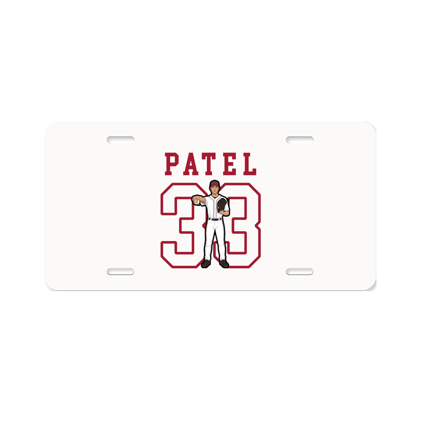 License Plate — Shirsey in Classic