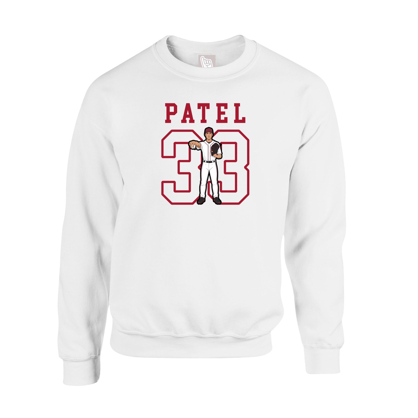 Fleece Crew — Shirsey in White
