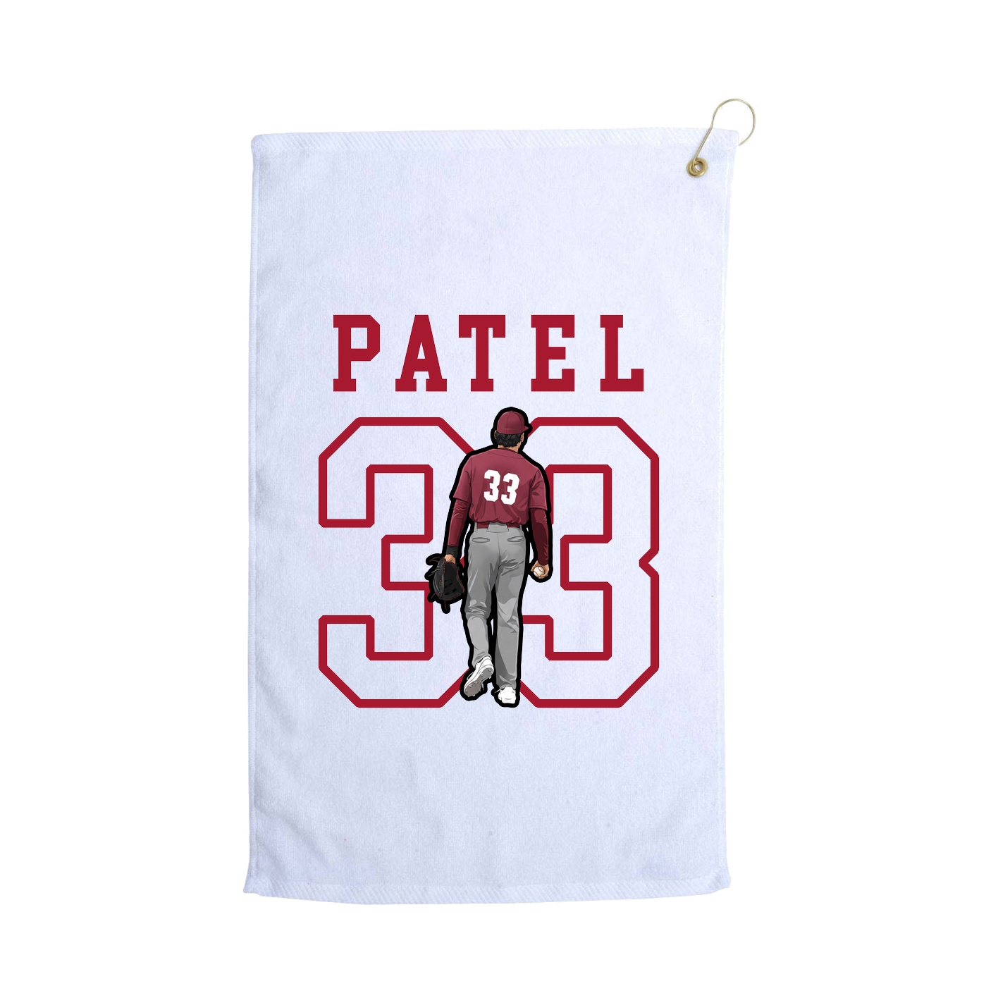Golf Towel — Shirsey in White
