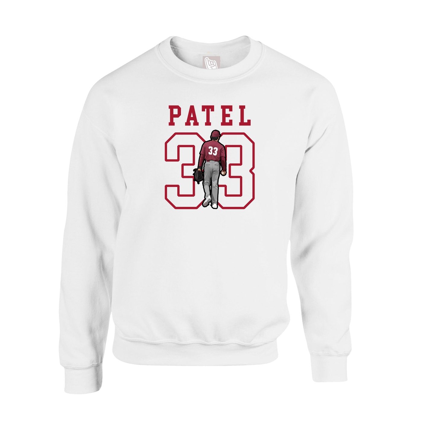 Fleece Crew — Shirsey in White