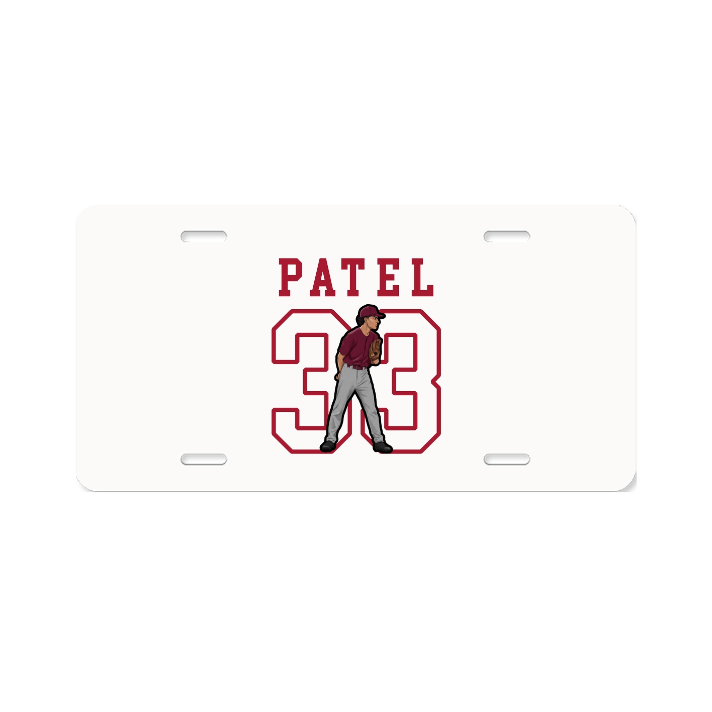License Plate — Shirsey in Classic