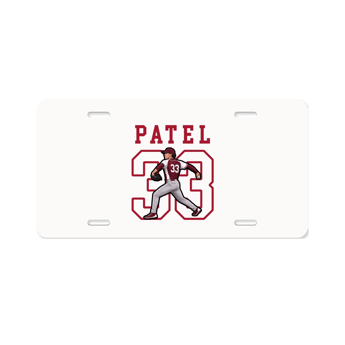 License Plate — Shirsey in Classic