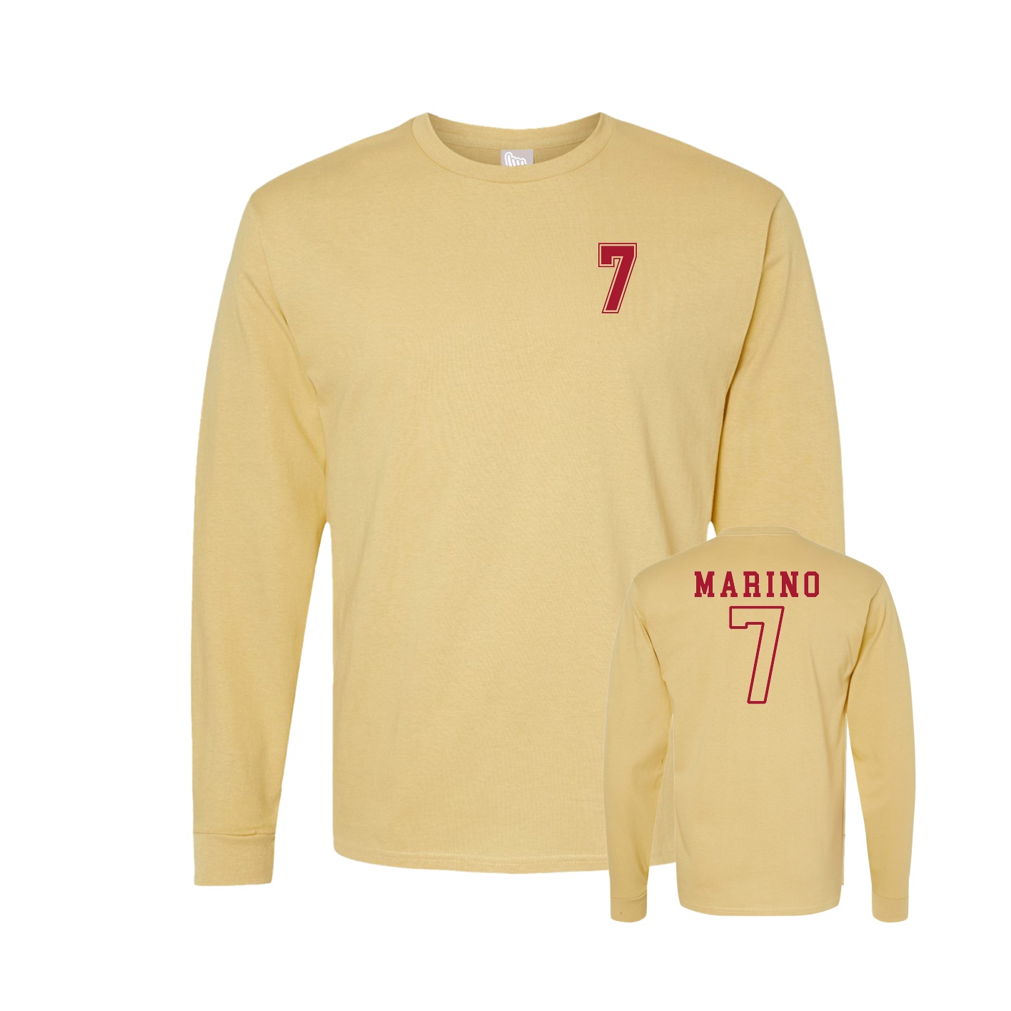 Long Sleeve Tee — Chest Back in Vegas Gold