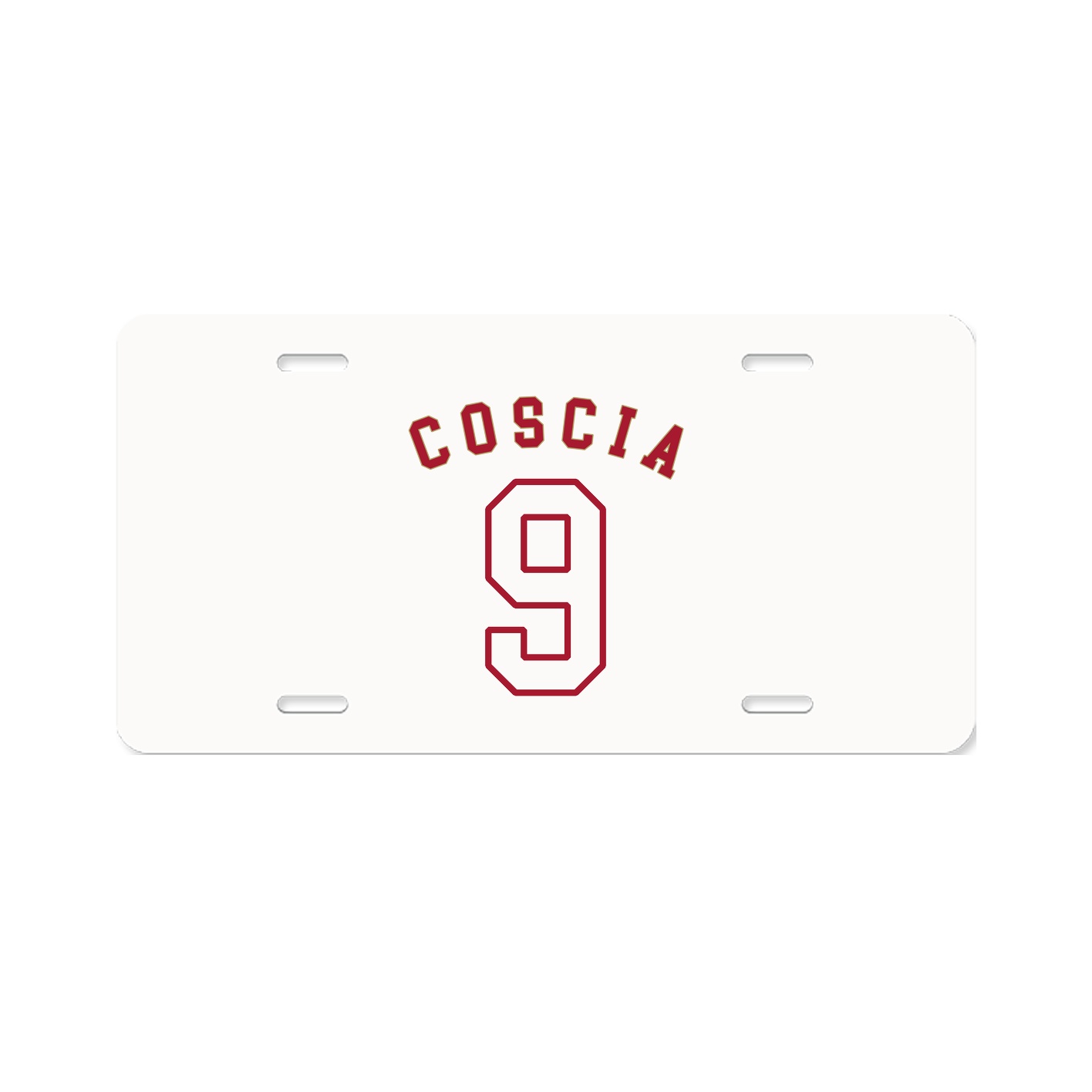 License Plate — Shirsey Arch in Classic