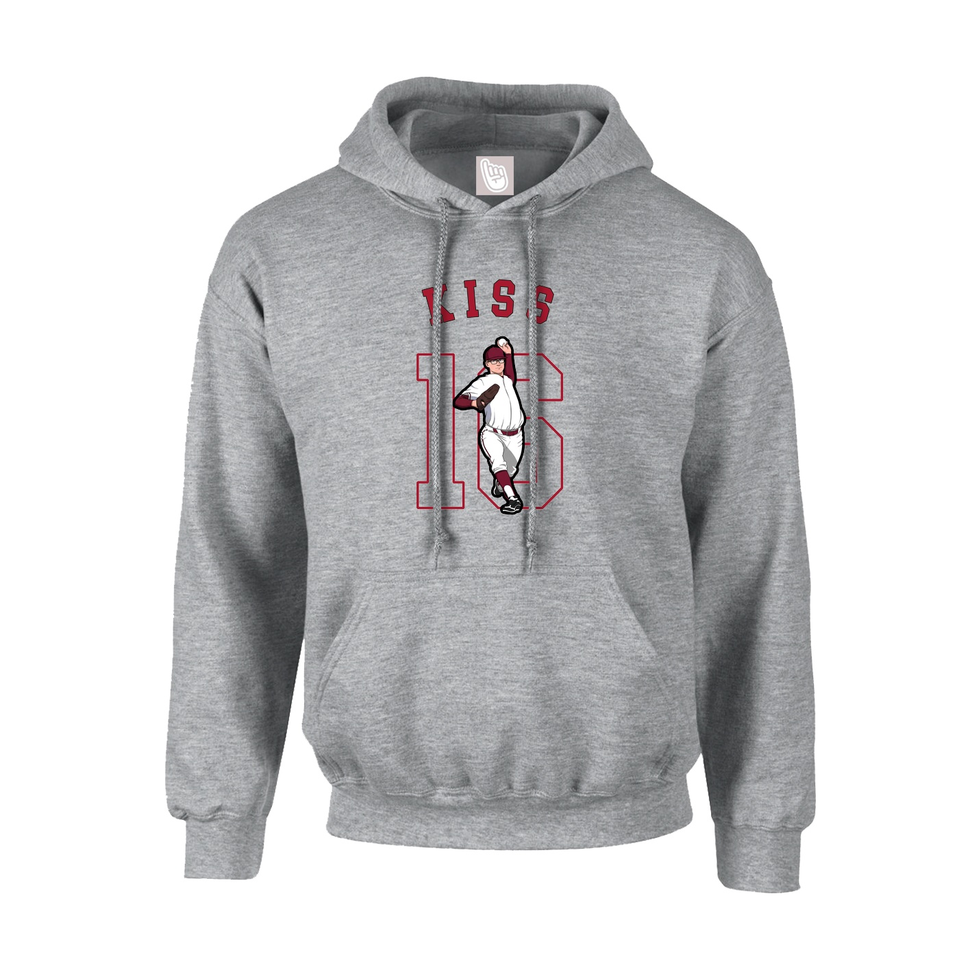 Youth Hoodie — Shirsey Arch in Grey