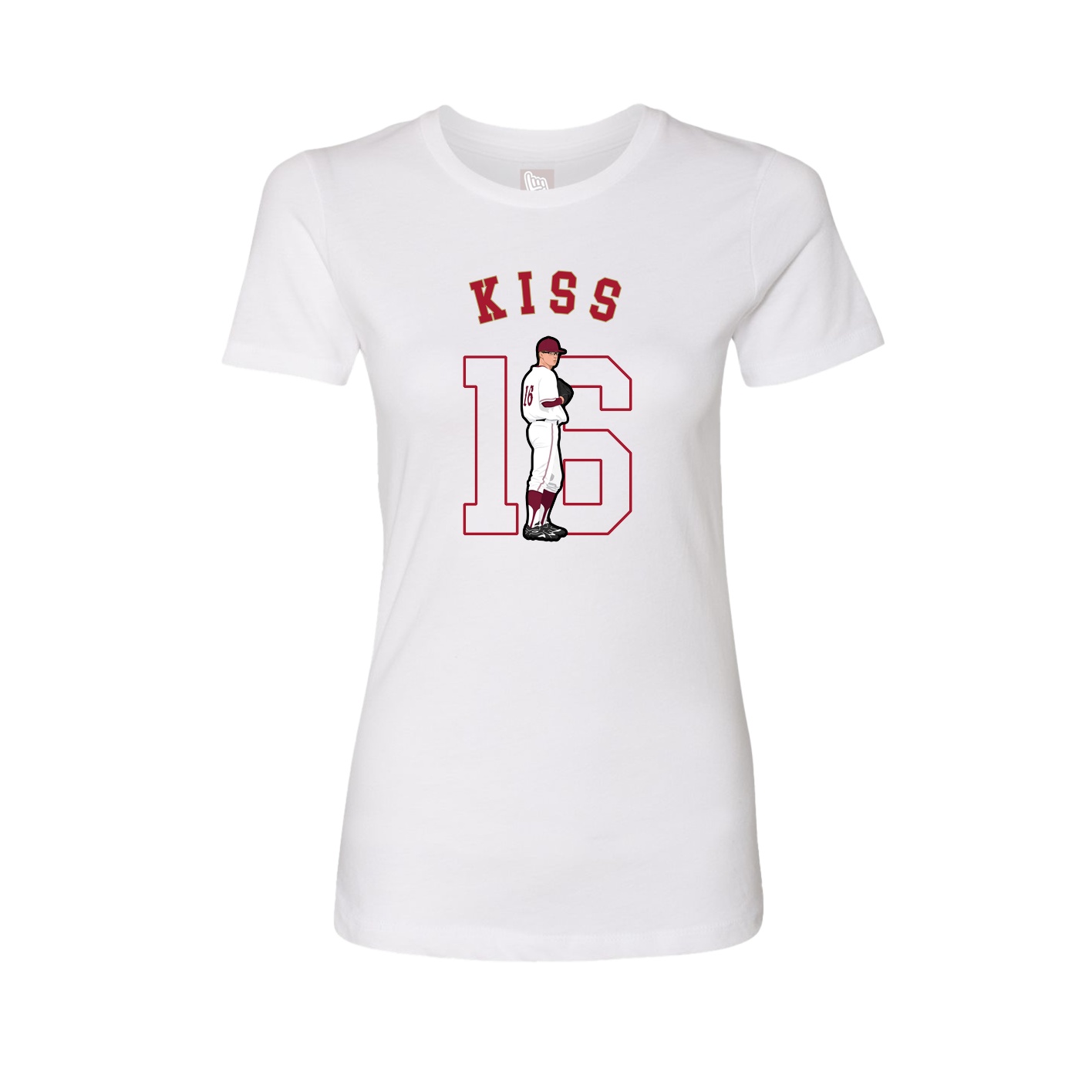 Womens Tee — Shirsey Arch in White