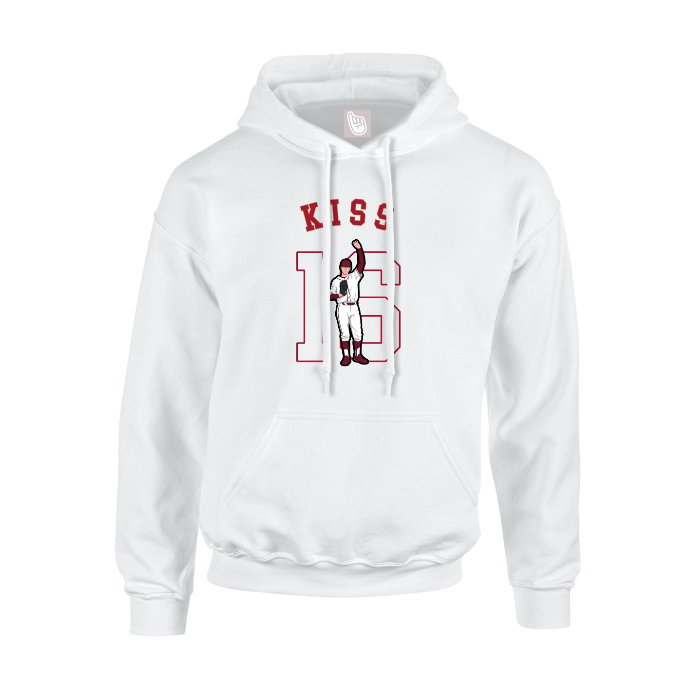 Hoodie — Shirsey Arch in White