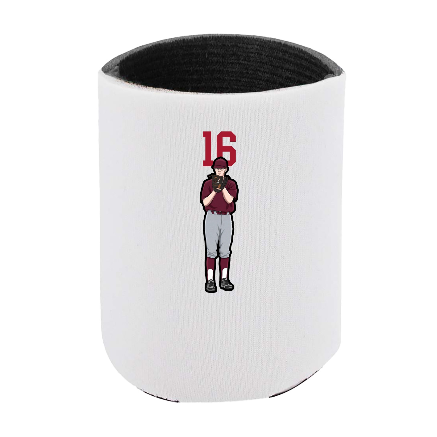 Can Holder — Number Top in White