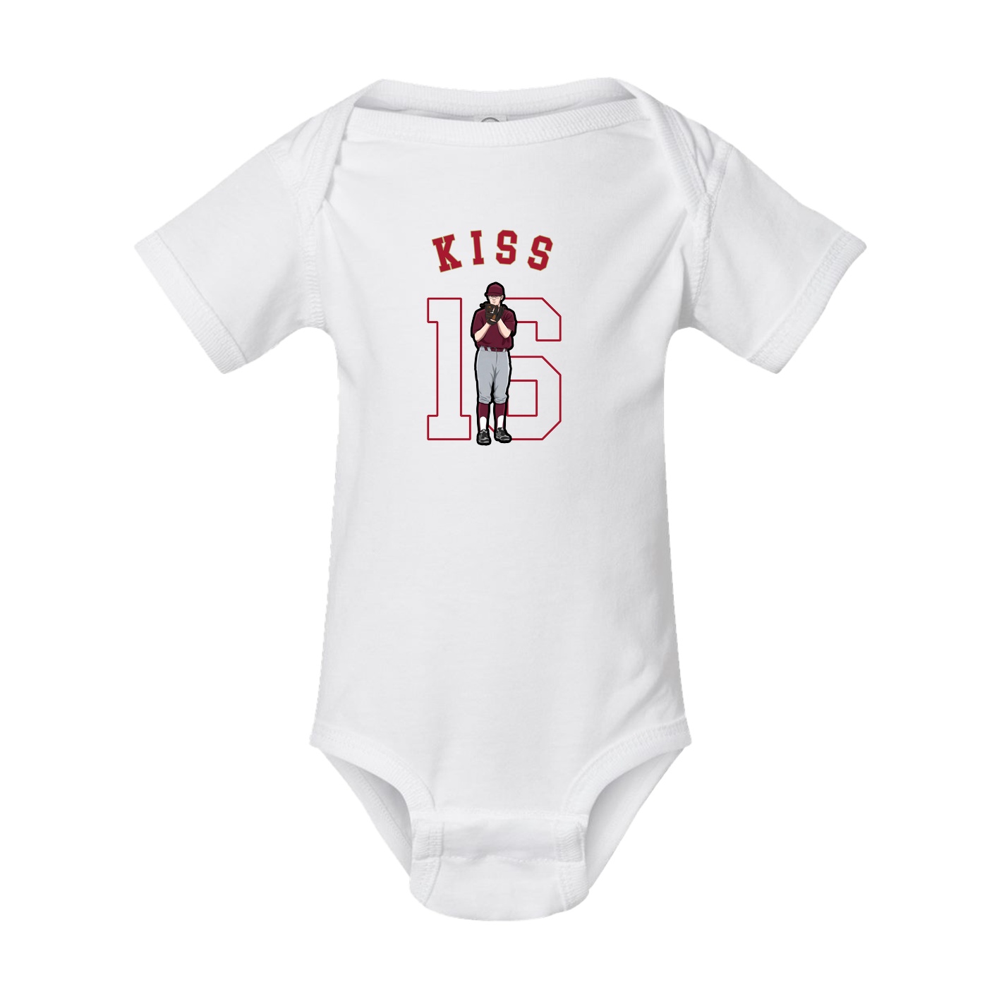 Baby Onesie — Shirsey Arch in White