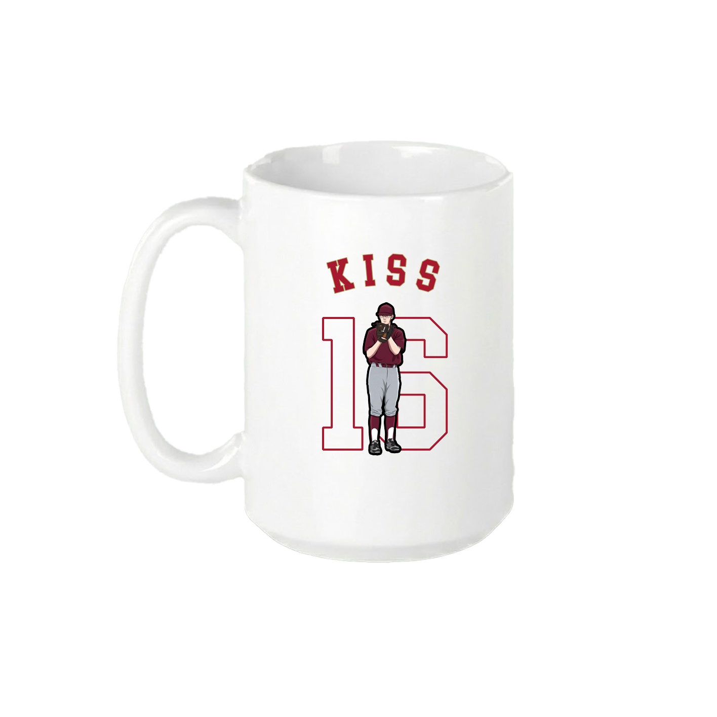 15oz Coffee Mug — Shirsey Arch in White