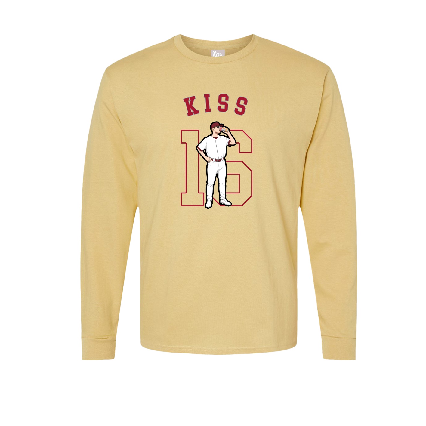 Long Sleeve Tee — Shirsey Arch in Vegas Gold