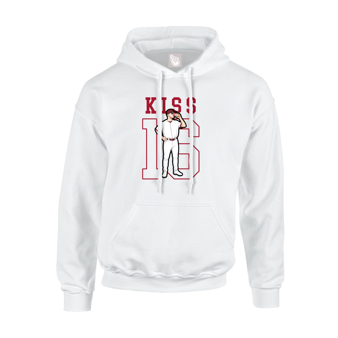 Youth Hoodie — Shirsey in White