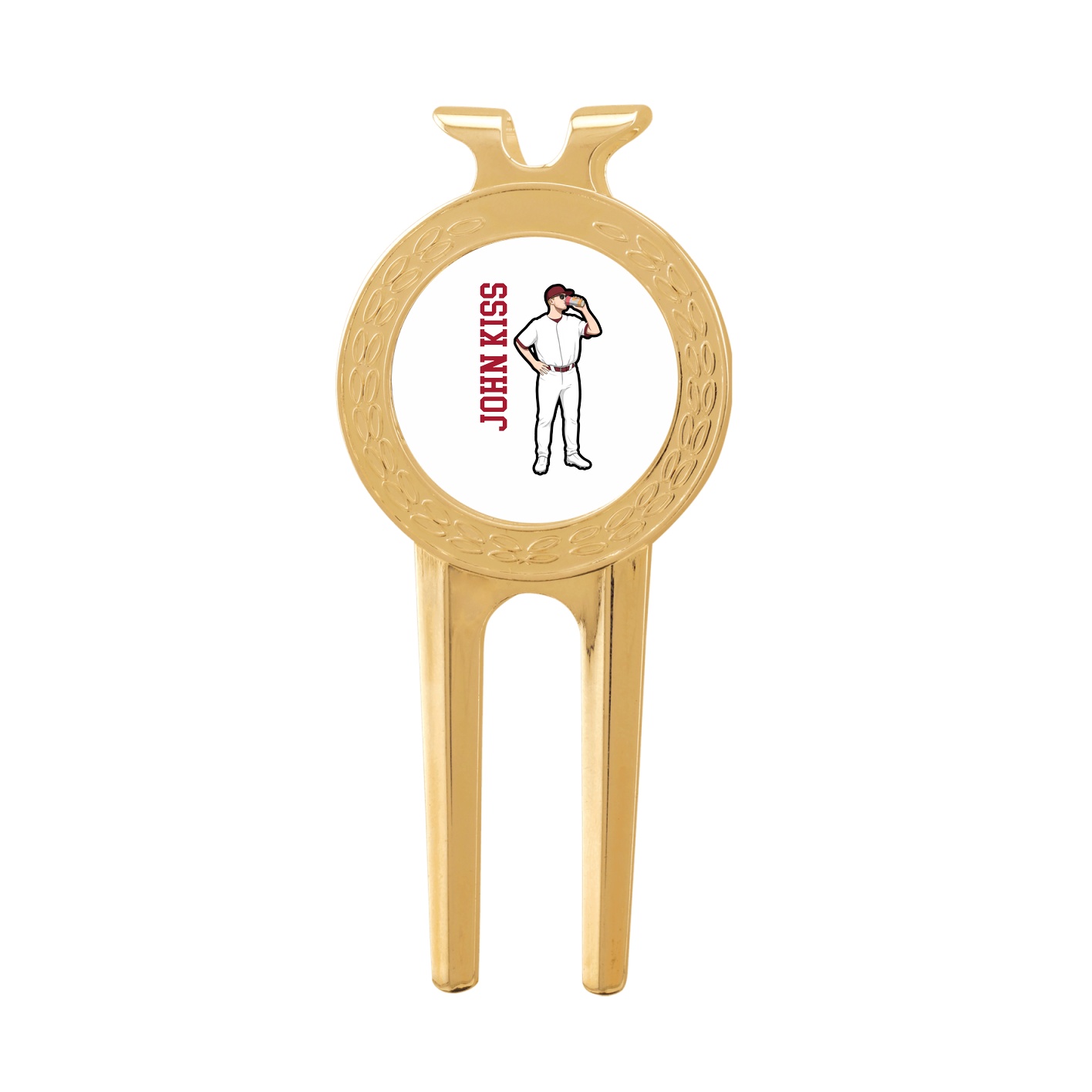 Divot Tool with Ball Marker — Name Vertical in Classic