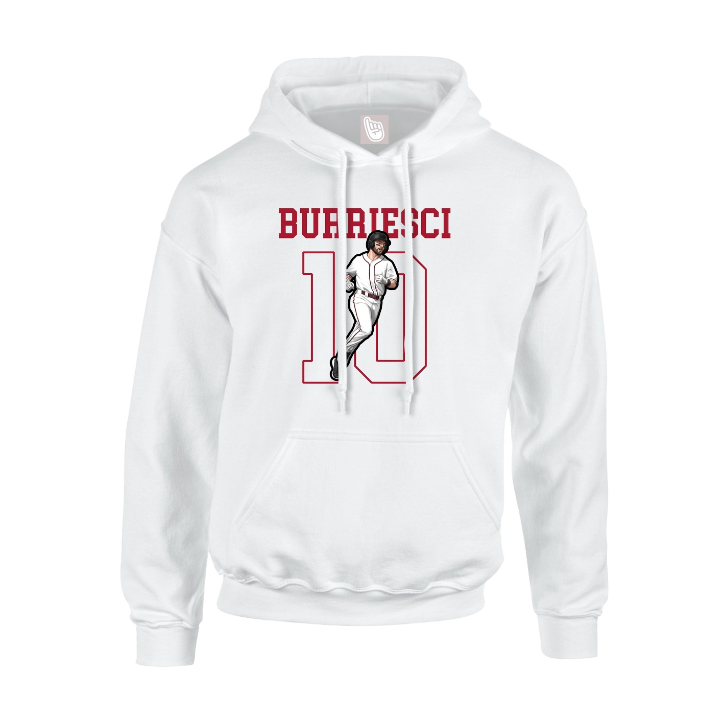 Youth Hoodie — Shirsey in White
