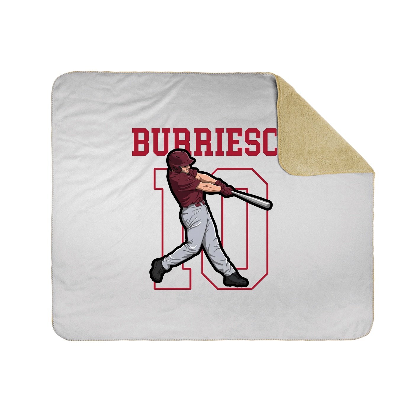 50x60 Sherpa Lined Throw Blanket