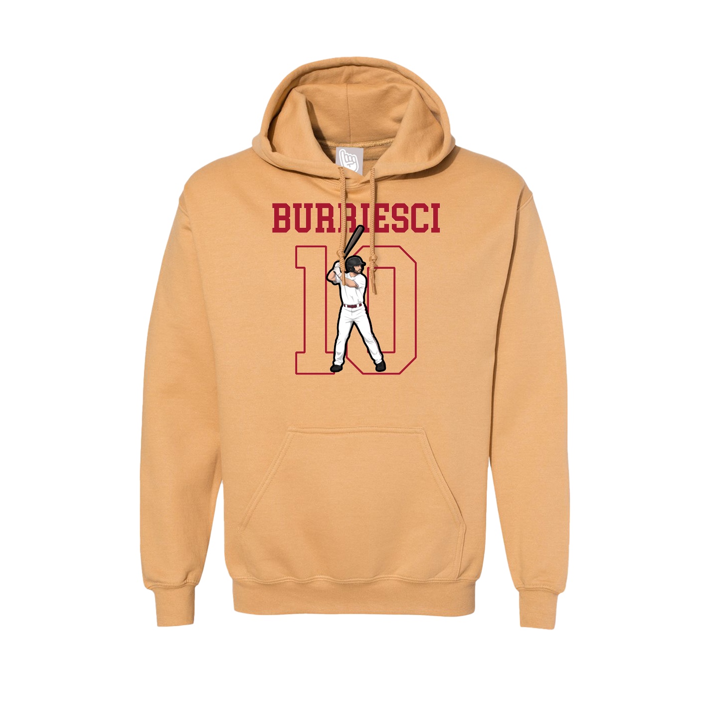 Hoodie — Shirsey in Vegas Gold