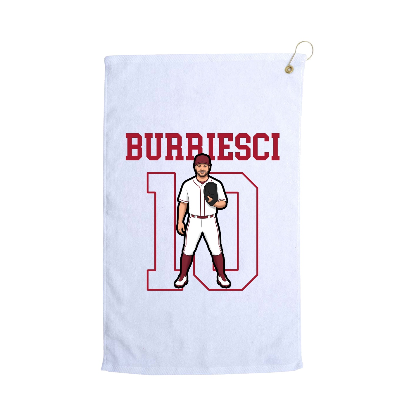 Golf Towel — Shirsey in White