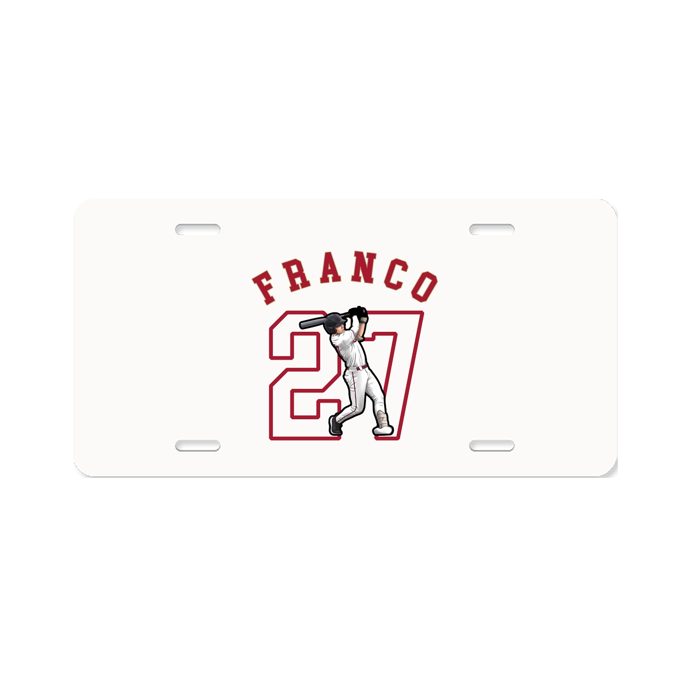 License Plate — Shirsey Arch in Classic
