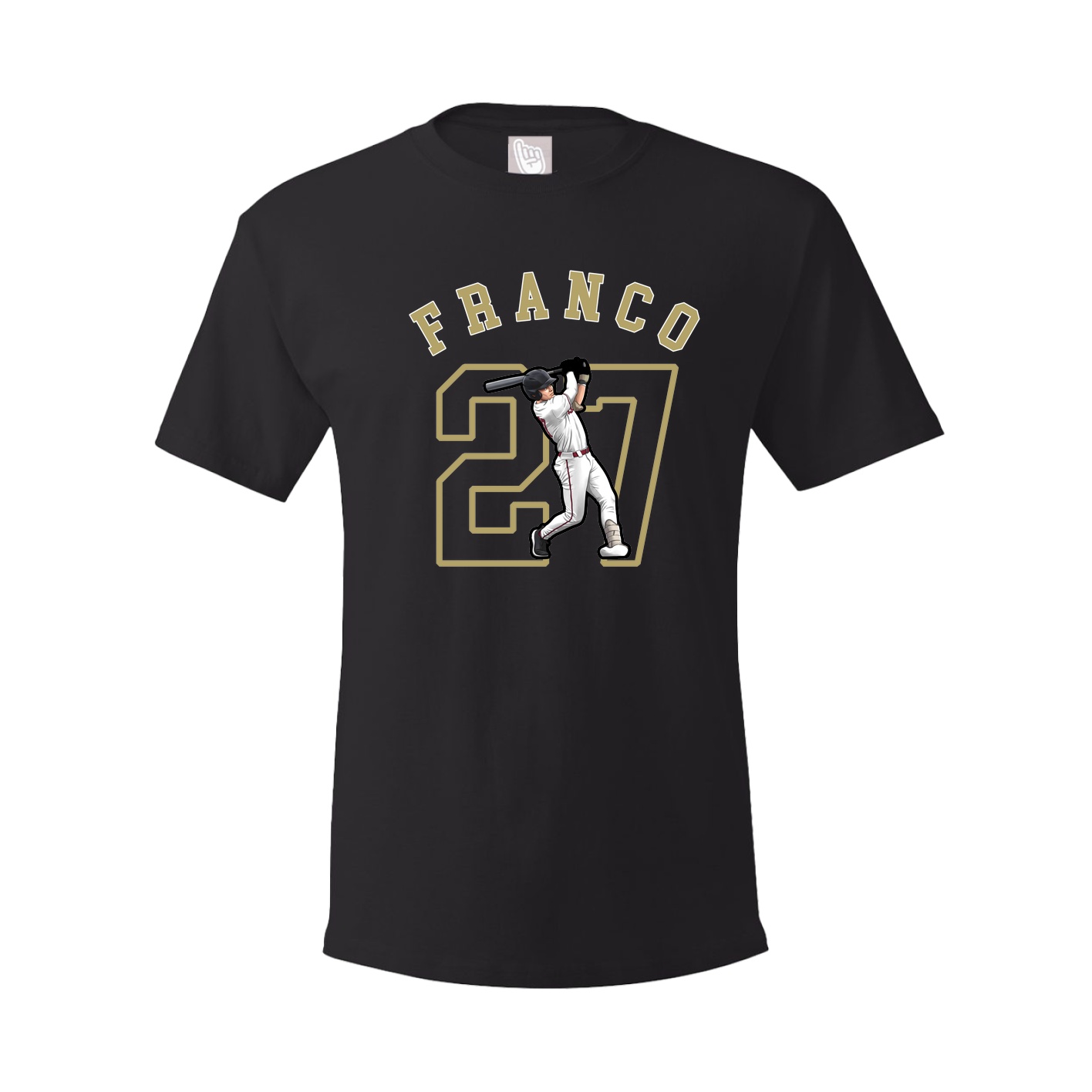 Youth Tee — Shirsey Arch in Black