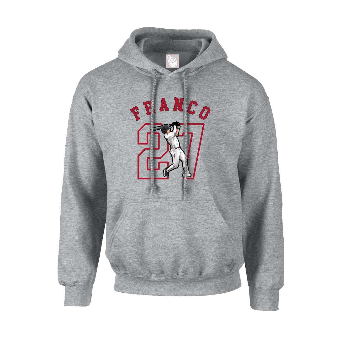 Hoodie — Shirsey Arch in Grey