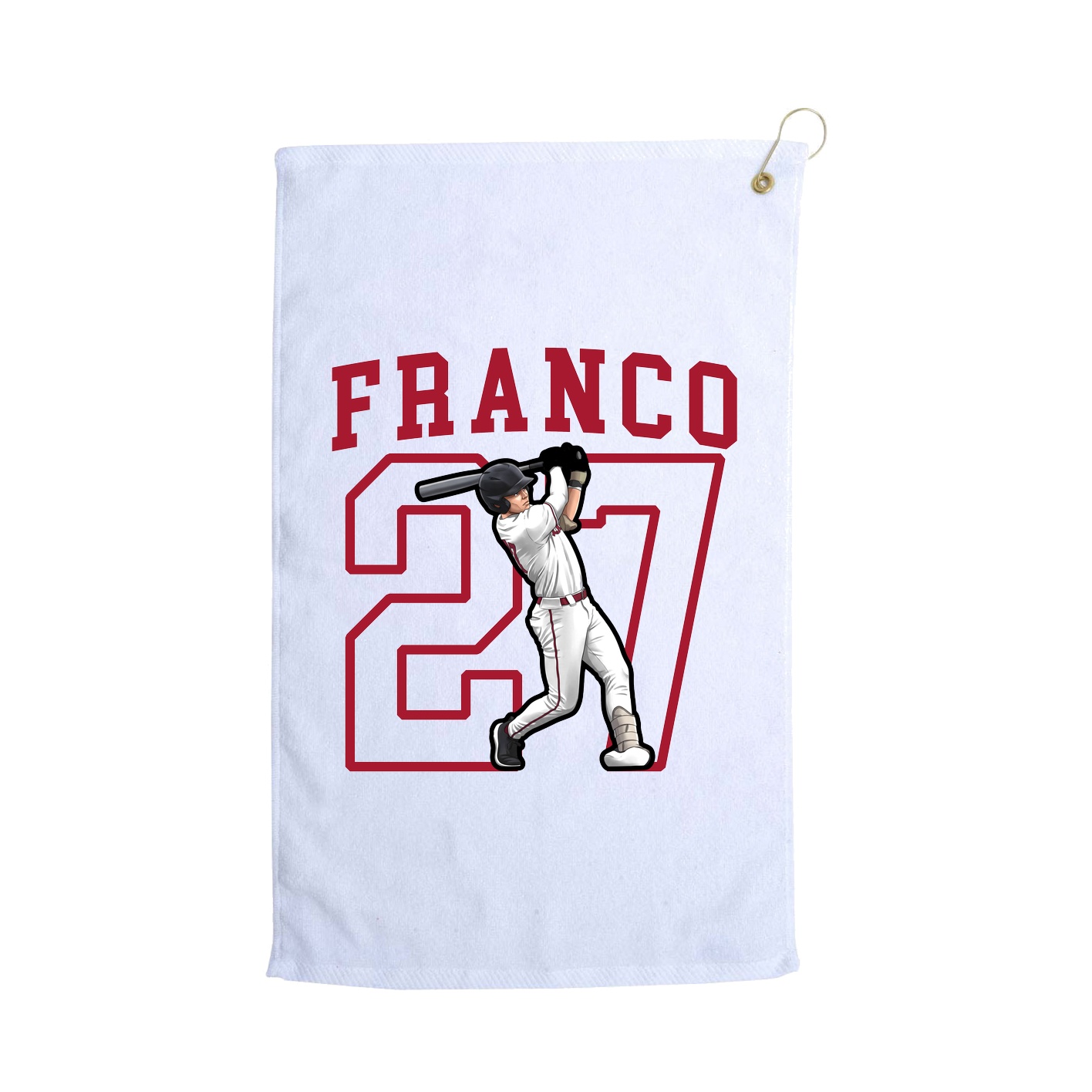 Golf Towel — Shirsey in White