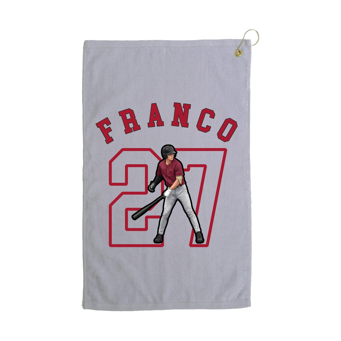 Golf Towel — Shirsey Arch in Grey