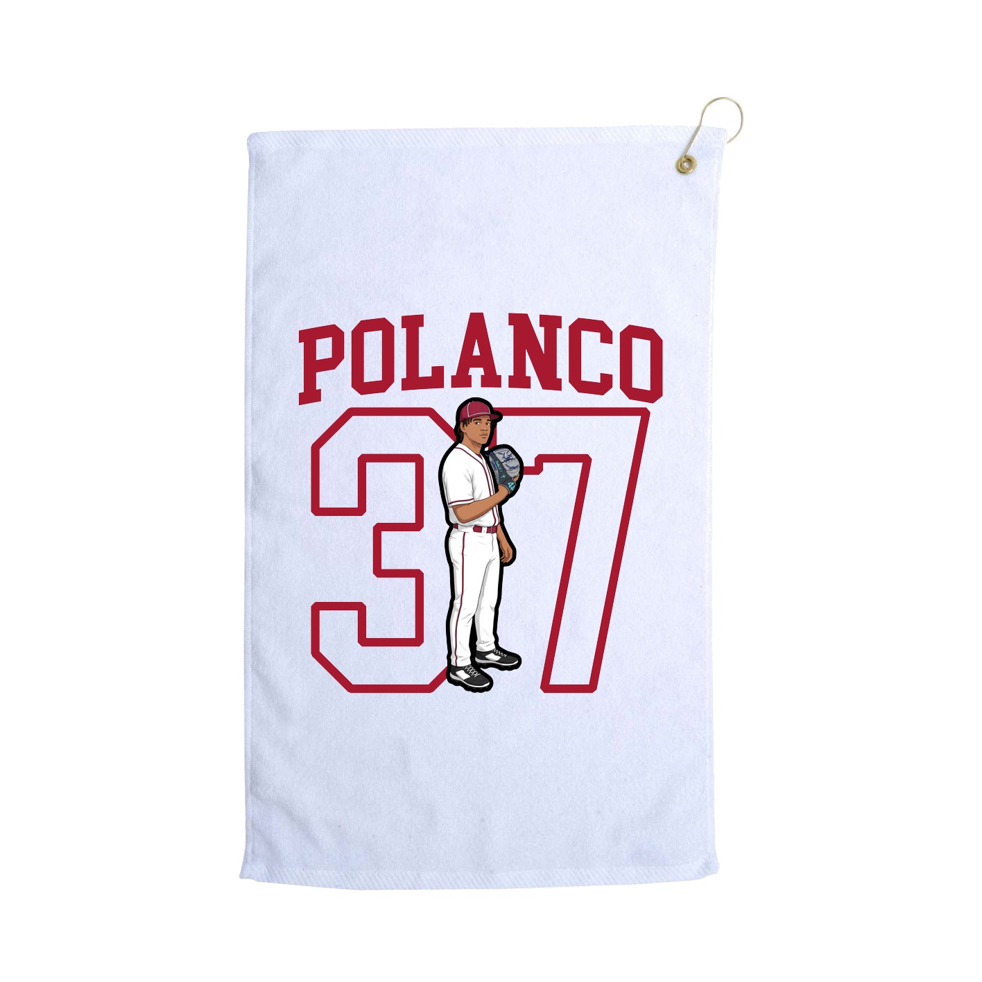 Golf Towel — Shirsey in White