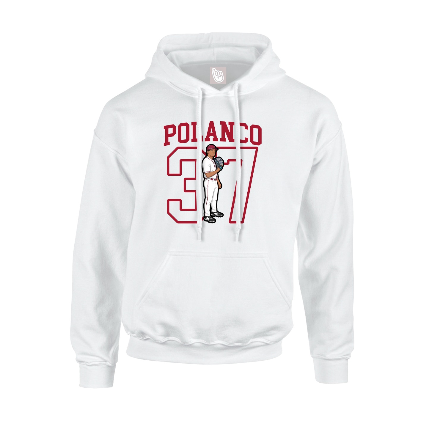 Youth Hoodie — Shirsey in White