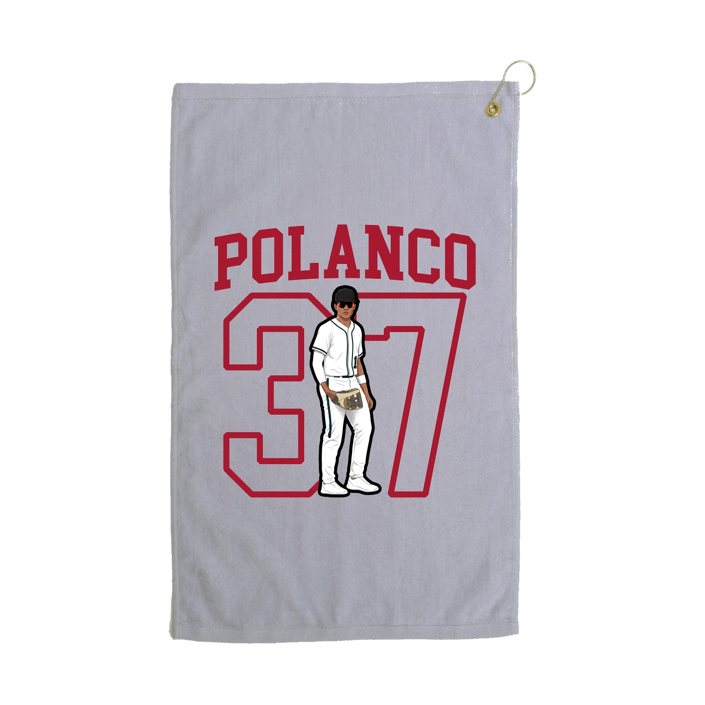 Golf Towel — Shirsey in Grey