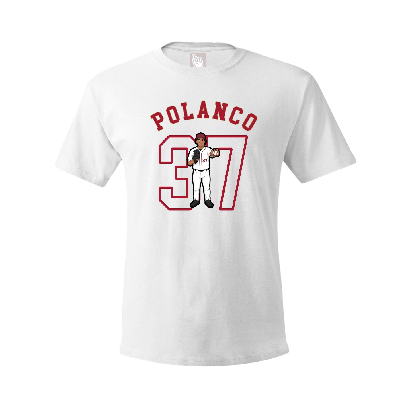 Youth Tee — Shirsey Arch in White