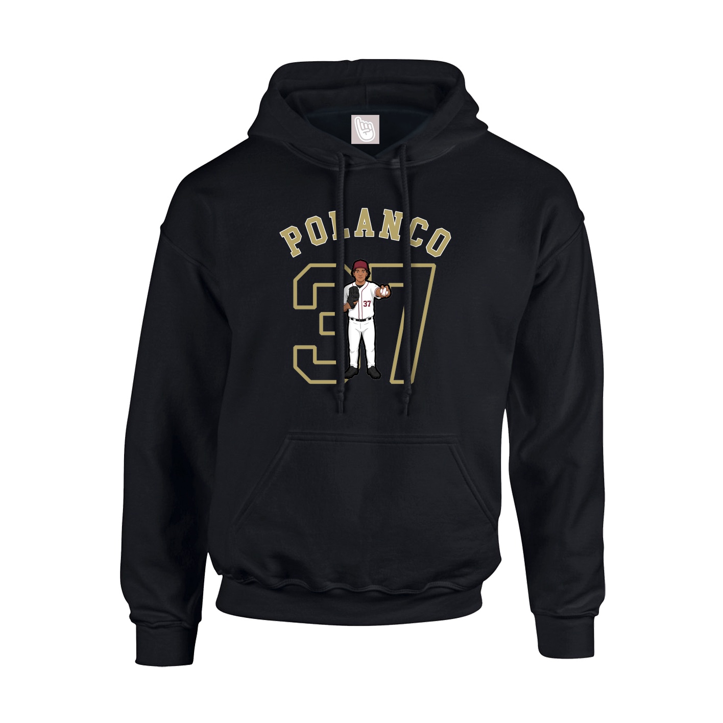 Youth Hoodie — Shirsey Arch in Black