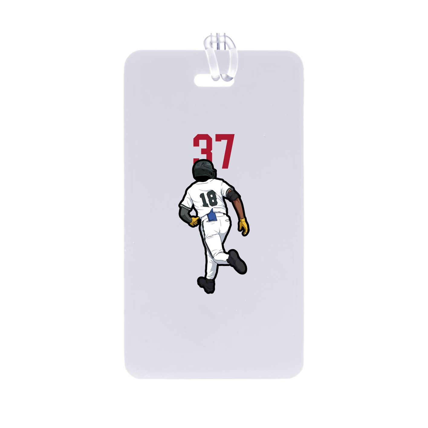 Bag Tag — Number Top in Classic