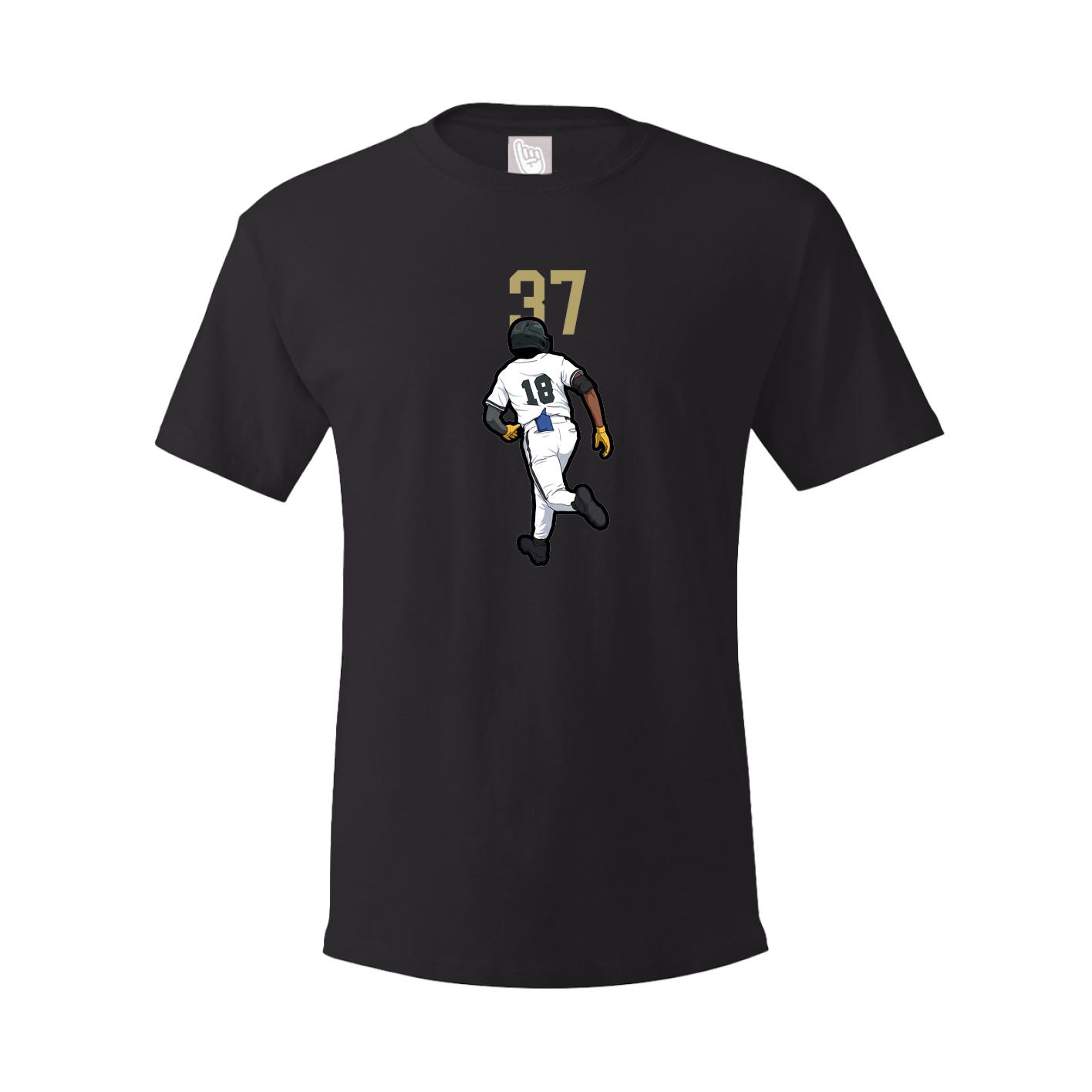 Tee — Number Top in Black