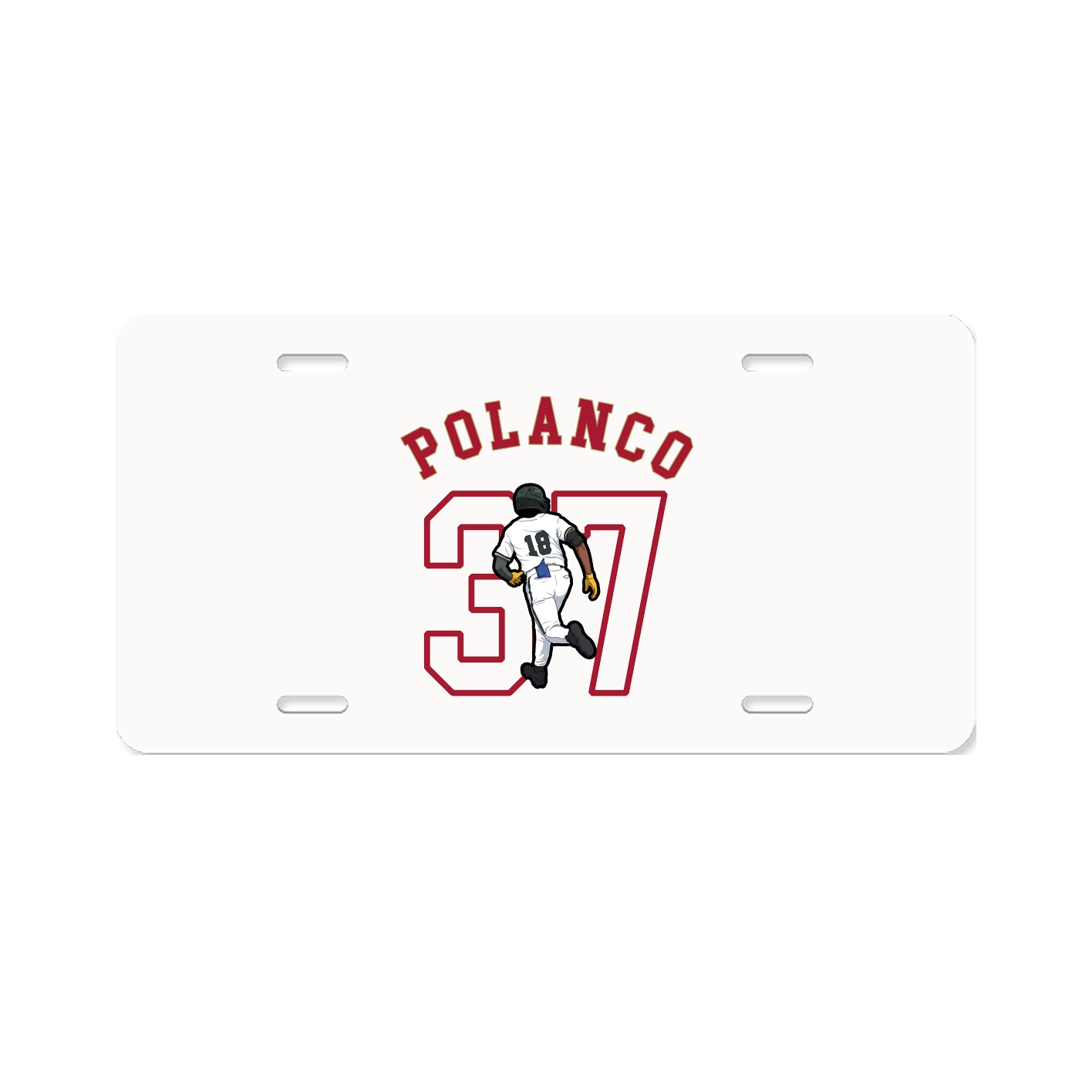 License Plate — Shirsey Arch in Classic
