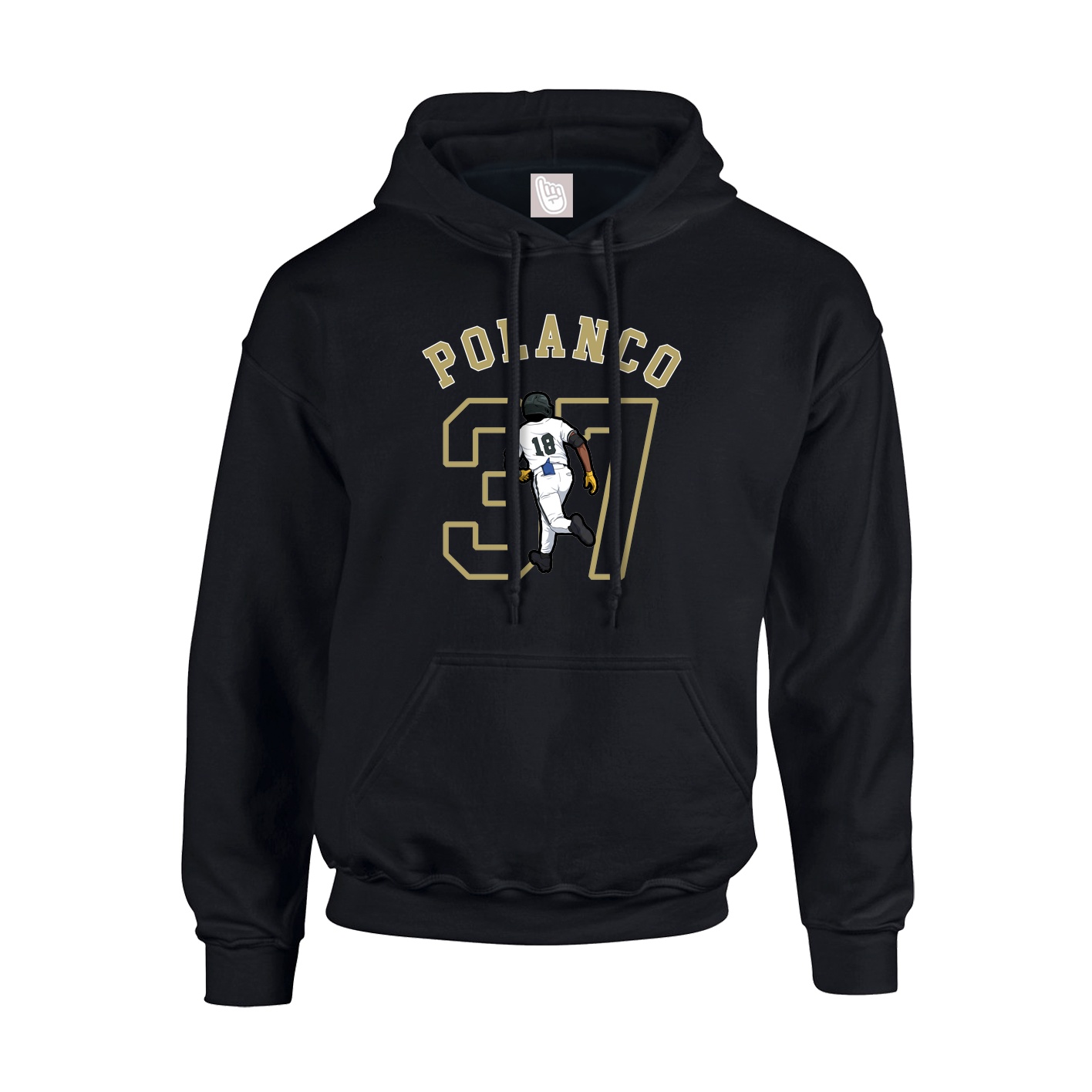 Youth Hoodie — Shirsey Arch in Black